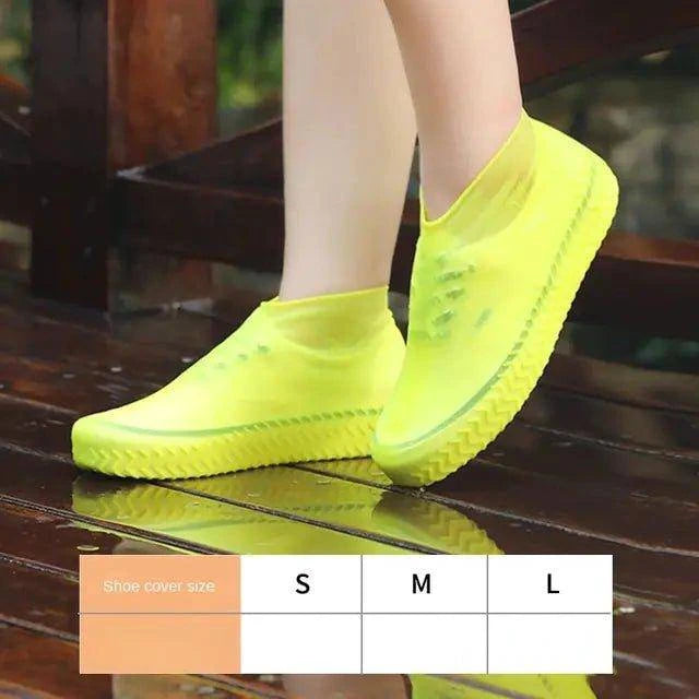 Reusable Latex Waterproof Rain Shoes Covers - Stay Dry in Rainy Weather - Home Kartz