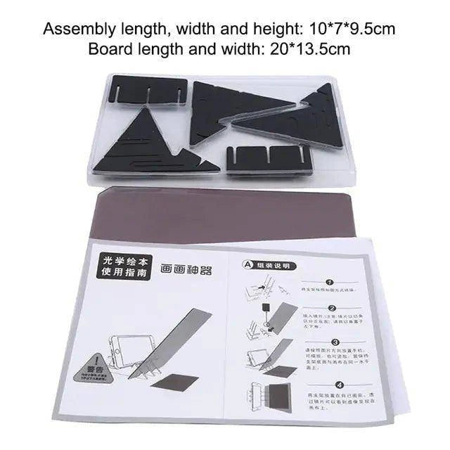 Kids LED Projection Drawing Copy Board: Unleash Creativity - Home Kartz