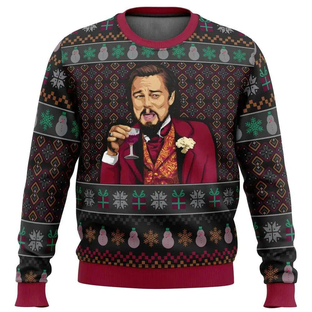 Leonardo DiCaprio Christmas Sweater – Cozy, Festive, and Star-Studded Holiday Style - Home Kartz