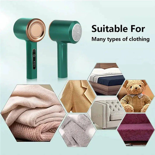 🧥 Electric Rechargeable Lint Pellet Remover | Freshen Up Your Wardrobe Instantly! 🌟 - Home Kartz