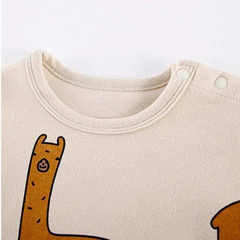 🦙 Snuggle Your Little One in Cozy Comfort with Our Llama Onesie 💖 - Home Kartz