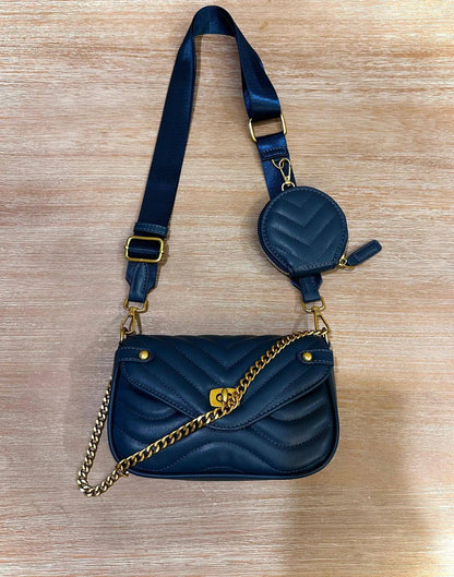 Trendy Quilted Crossbody Bag with Adjustable Straps – Versatile and Stylish - Home Kartz
