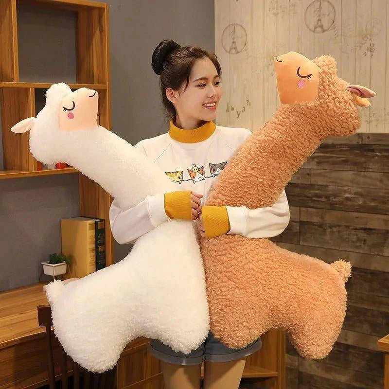Lovely Alpaca Plush Toy - Soft, Cuddly Companion for All Ages - Home Kartz