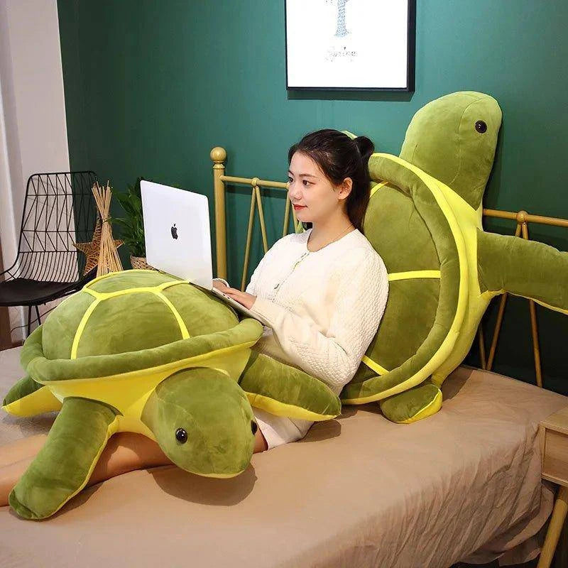 Lovely Tortoise Plush Toy – Ultra-Soft, Huggable Kawaii Animal Plush Toy - Home Kartz