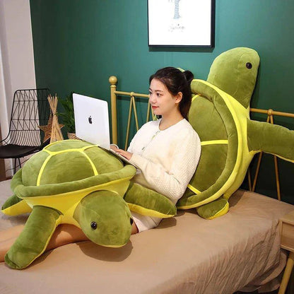 Lovely Tortoise Plush Toy – Ultra-Soft, Huggable Kawaii Animal Plush Toy - Home Kartz