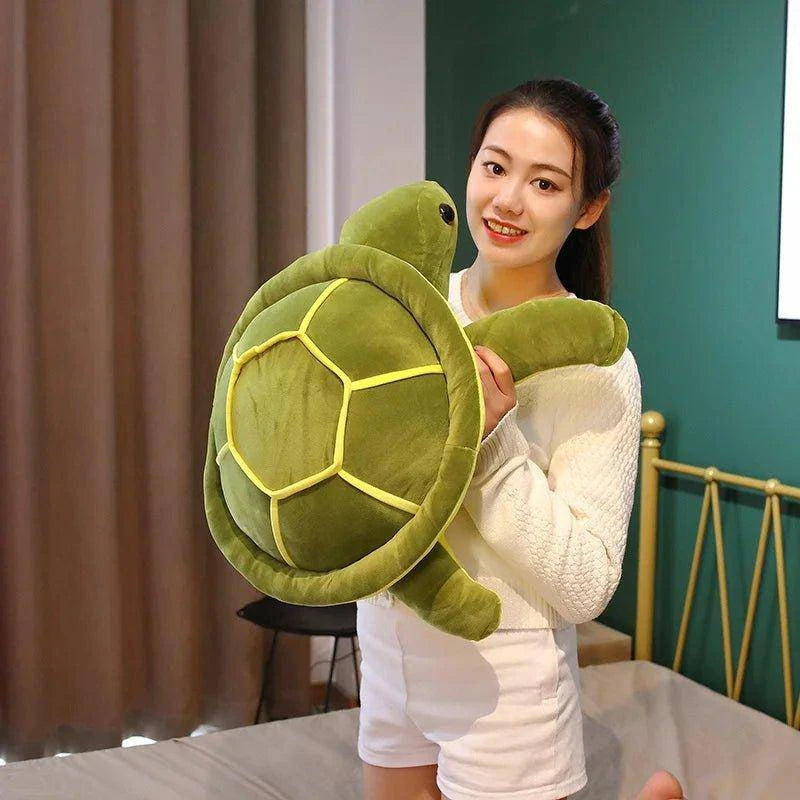 Lovely Tortoise Plush Toy – Ultra-Soft, Huggable Kawaii Animal Plush Toy - Home Kartz