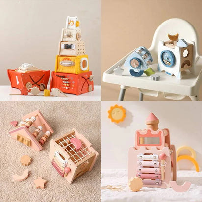 Educational Stacking Rocket Toy: Boost Creativity & Learning for Toddlers - Home Kartz