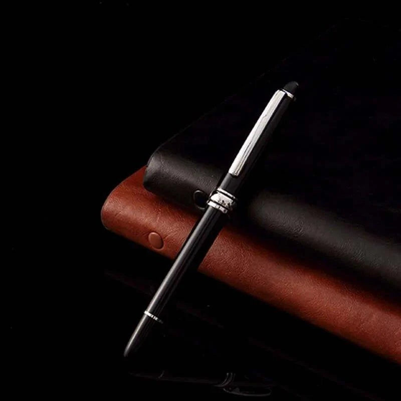 Luxury Metal Calligraphy Pen – Gold & Silver Fountain Pens for a Refined Writing Experience - Home Kartz