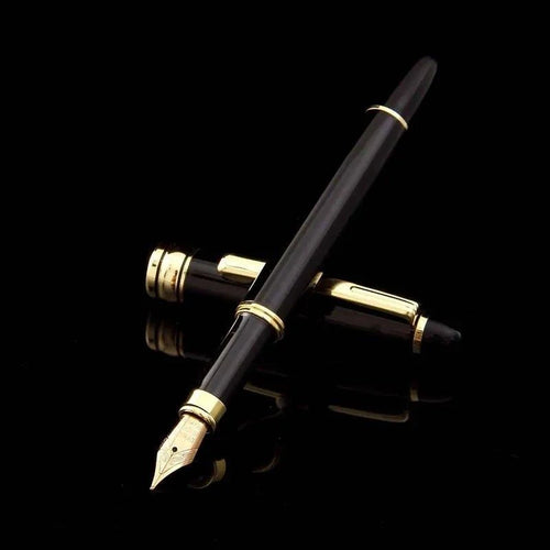 Luxury Metal Calligraphy Pen – Gold & Silver Fountain Pens for a Refined Writing Experience - Home Kartz