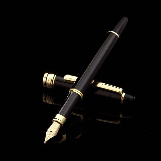 Luxury Metal Calligraphy Pen – Gold & Silver Fountain Pens for a Refined Writing Experience - Home Kartz
