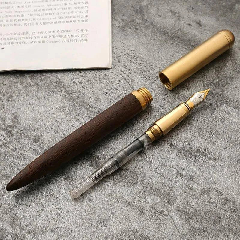 Unveil Elegance with Our Luxury Wood Fountain Pen – The Epitome of Sophisticated Writing - Home Kartz