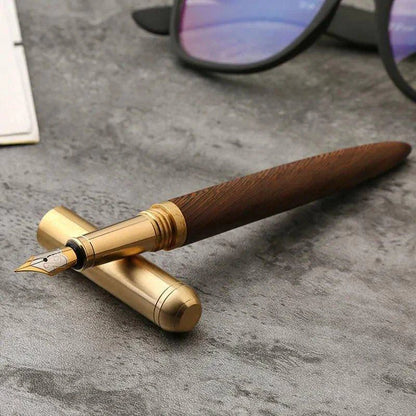 Unveil Elegance with Our Luxury Wood Fountain Pen – The Epitome of Sophisticated Writing - Home Kartz