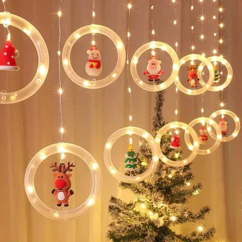 Transform Your Space with Christmas Lights LED Holiday Light – 8 Modes, USB Powered, and Easy Decorating! - Home Kartz