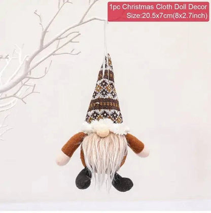 Gnome Christmas Faceless Doll – Whimsical Holiday Decoration for Festive Cheer | Perfect Holiday Gift - Home Kartz