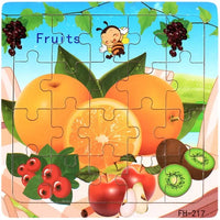 Puzzle Play: Montessori 3D Cartoon Animal Car Puzzle (20-Piece)! Eco Kids Bay