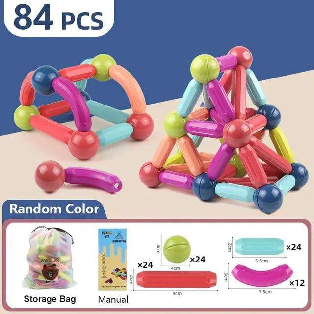 Magnetic Building Blocks Toy for Endless Fun - Home Kartz