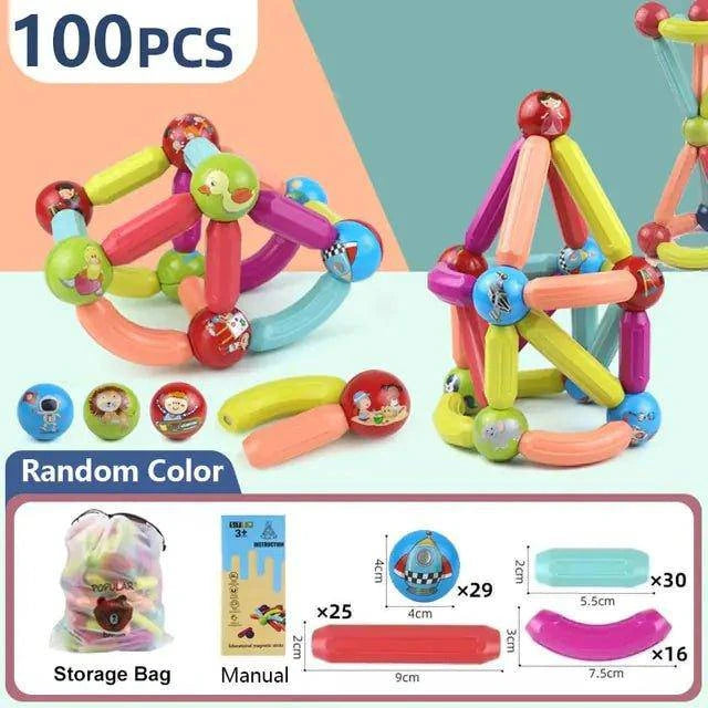 Magnetic Building Blocks Toy for Endless Fun - Home Kartz