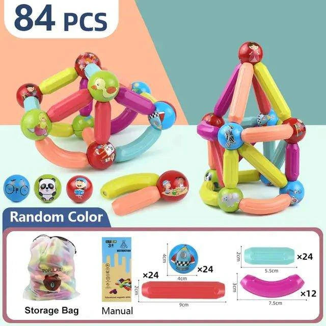 Magnetic Building Blocks Toy for Endless Fun - Home Kartz