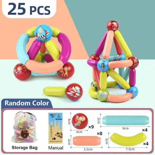 Magnetic Building Blocks Toy for Endless Fun - Home Kartz