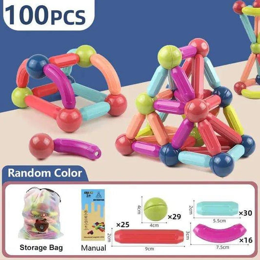 Magnetic Building Blocks Toy for Endless Fun - Home Kartz