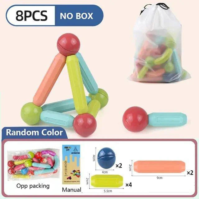 Magnetic Building Blocks Toy for Endless Fun - Home Kartz