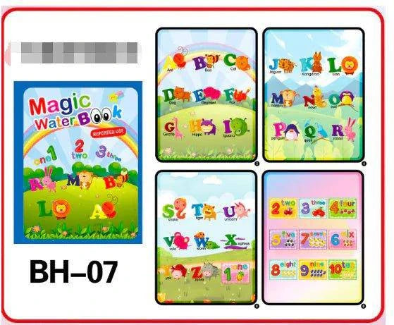 Magic Water Drawing Coloring Book for Kids - Home Kartz