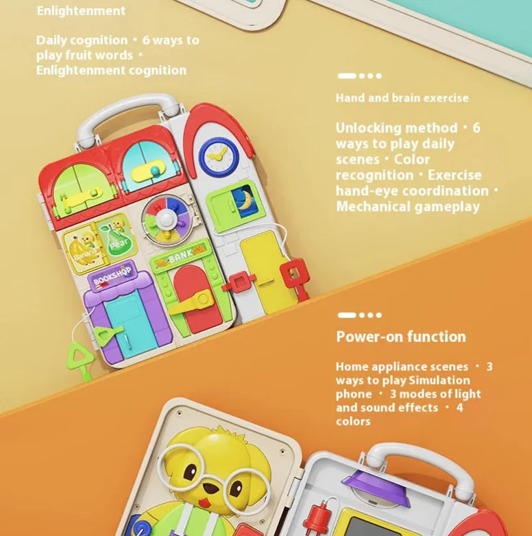 A World of Buttons, Switches & Fun — Designed to Spark Curiosity in Every Toddler