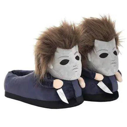 Michael Myers Halloween Cow Plush Stuffed Toy and Slippers - Home Kartz