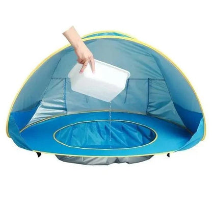 🏖️ Unlock Endless Sunny Adventures: Introducing the Ultimate SafeHaven Baby Beach Tent with Enhanced Protection! ☀️ - Home Kartz