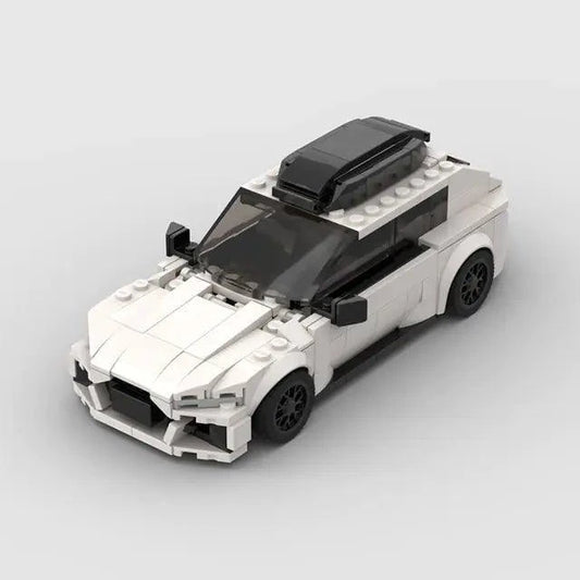 Unleash Speed with MOC Bricks City Racing Model RS6 Sports Car Toy - Home Kartz