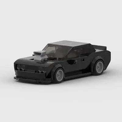 MOC Dodge Challenger Building Blocks Brick Set - Build, Learn, Imagine! - Home Kartz