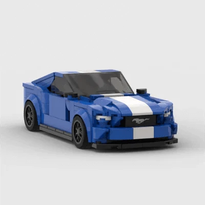 Unleash Speed and Style: MOC Ford Mustang Hoonicorn Car Speed Champion Racer - Home Kartz