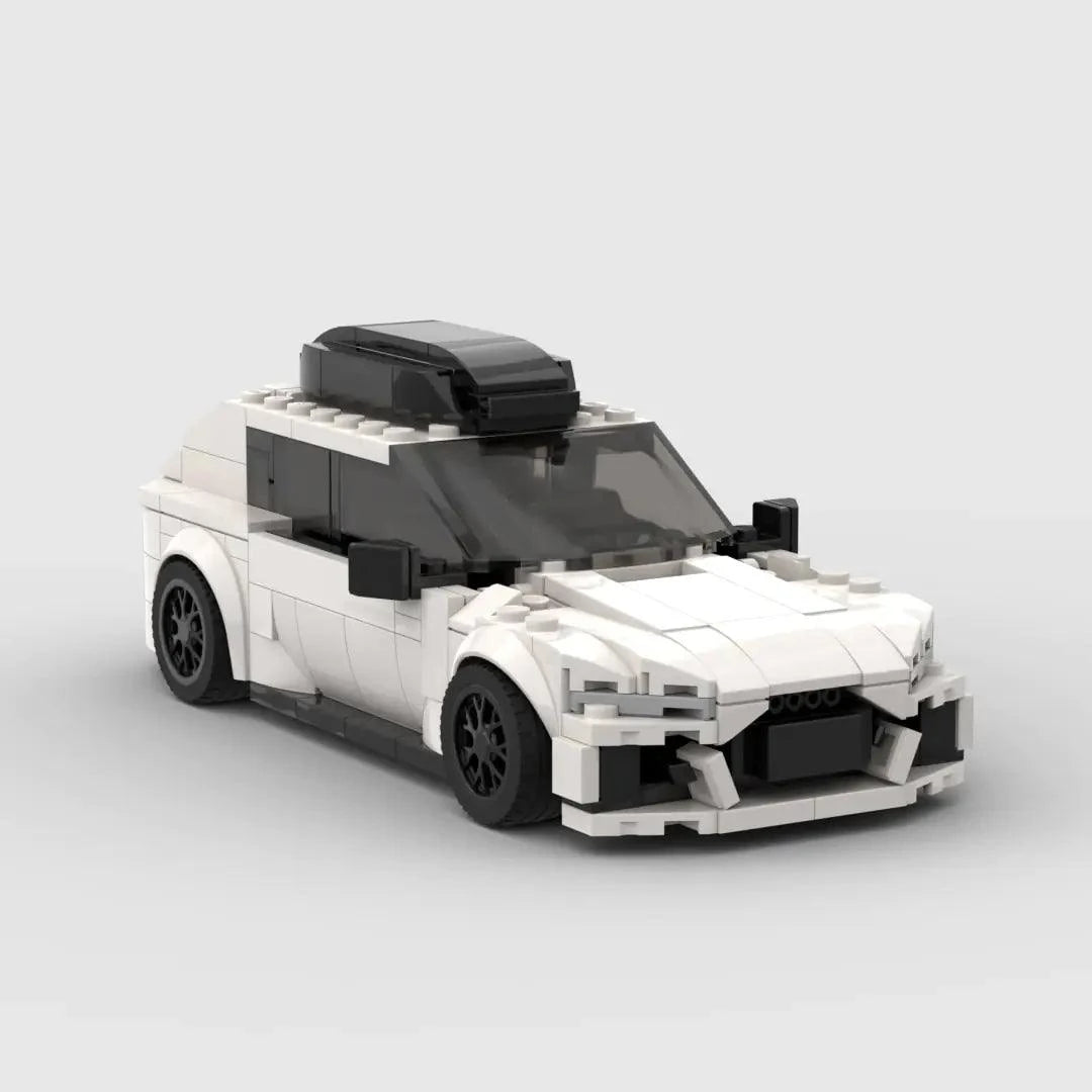 Build Your Own Racing Sports Car with MOC RS6 Building Blocks Set - Home Kartz