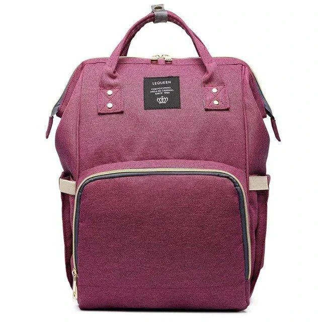 Stylish Mommy Diaper Backpack | Fashionable, Functional & Perfect for Busy Moms - Home Kartz