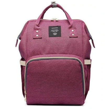 Stylish Mommy Diaper Backpack | Fashionable, Functional & Perfect for Busy Moms - Home Kartz