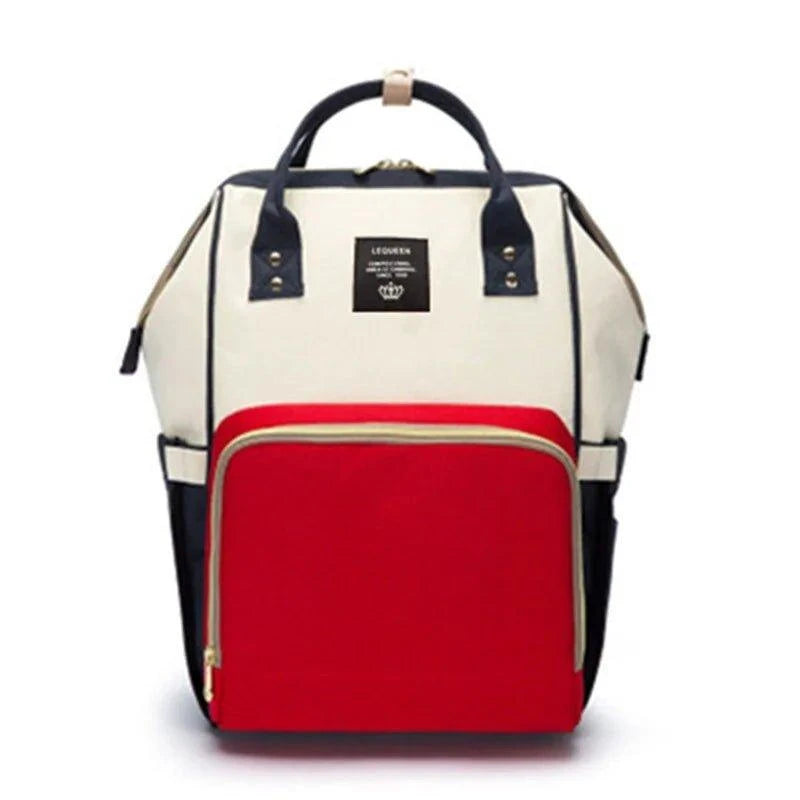 Stylish Mommy Diaper Backpack | Fashionable, Functional & Perfect for Busy Moms - Home Kartz