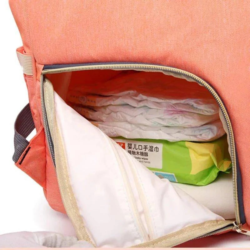 Stylish Mommy Diaper Backpack | Fashionable, Functional & Perfect for Busy Moms - Home Kartz