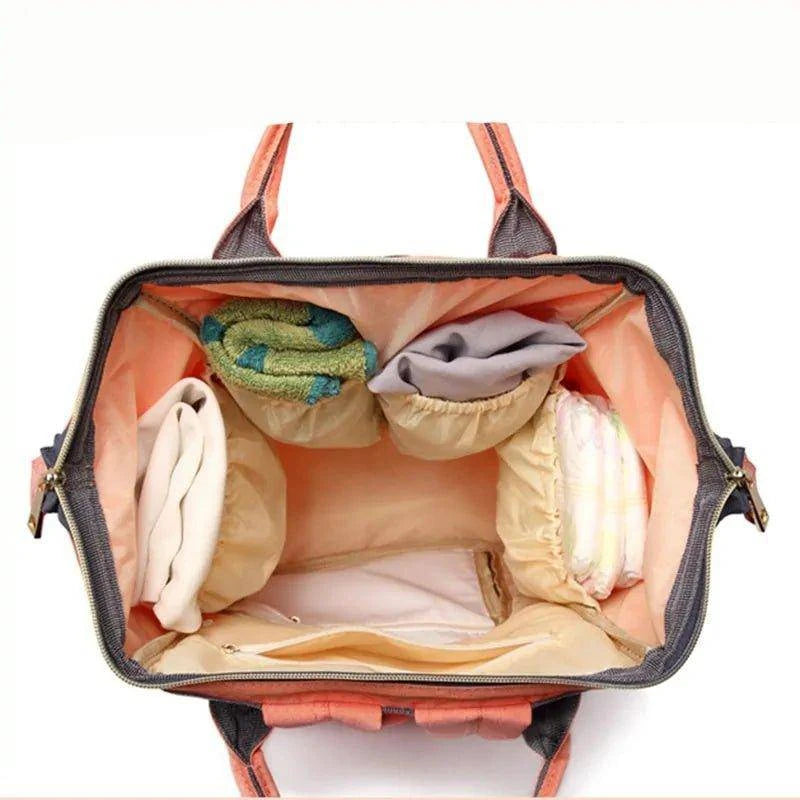 Stylish Mommy Diaper Backpack | Fashionable, Functional & Perfect for Busy Moms - Home Kartz