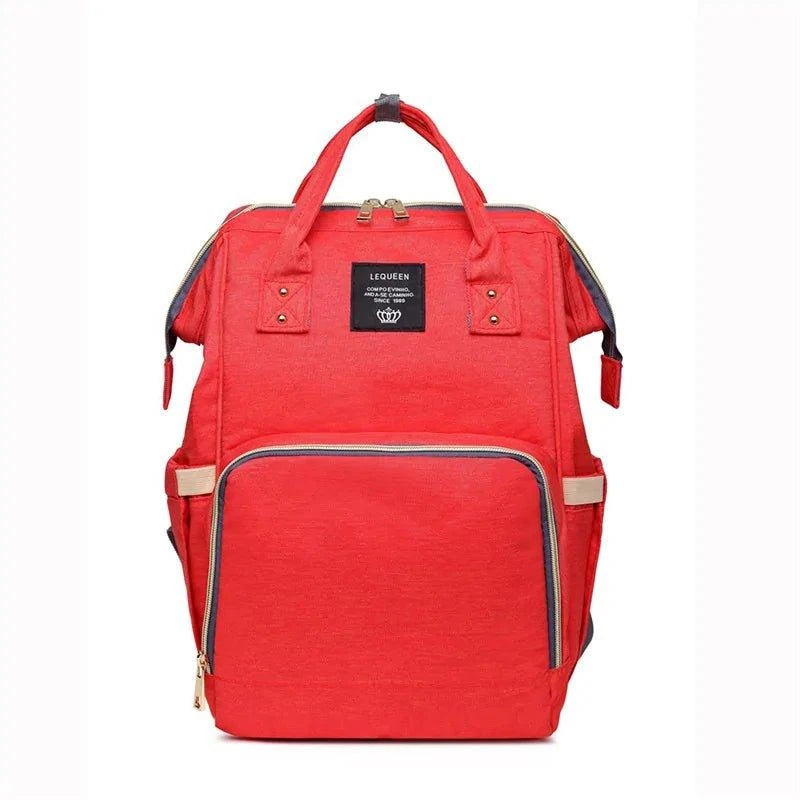 Stylish Mommy Diaper Backpack | Fashionable, Functional & Perfect for Busy Moms - Home Kartz