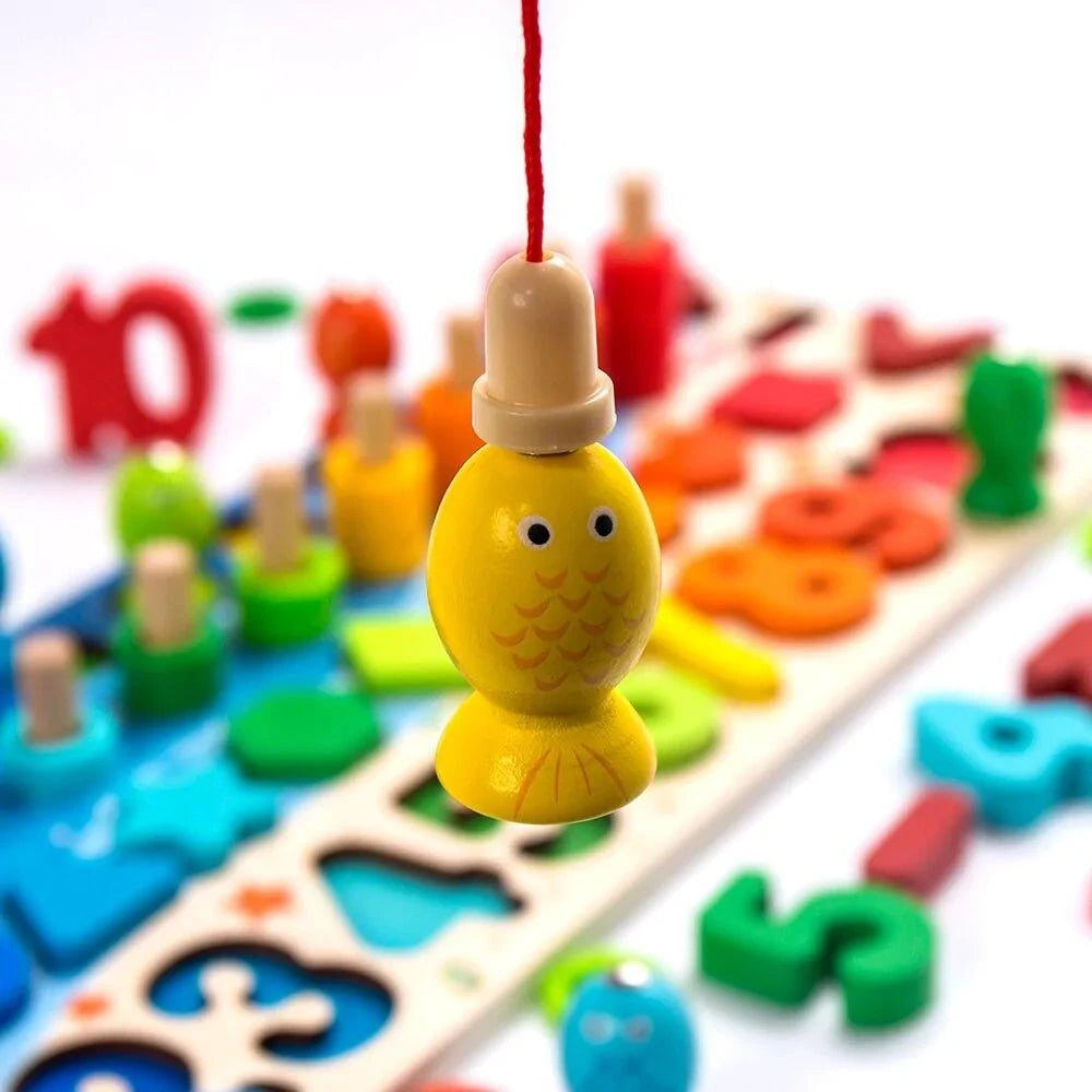 Montessori Wooden Geometric Puzzle for Kids: A Pathway to Enhanced Learning and Creativity! - Home Kartz