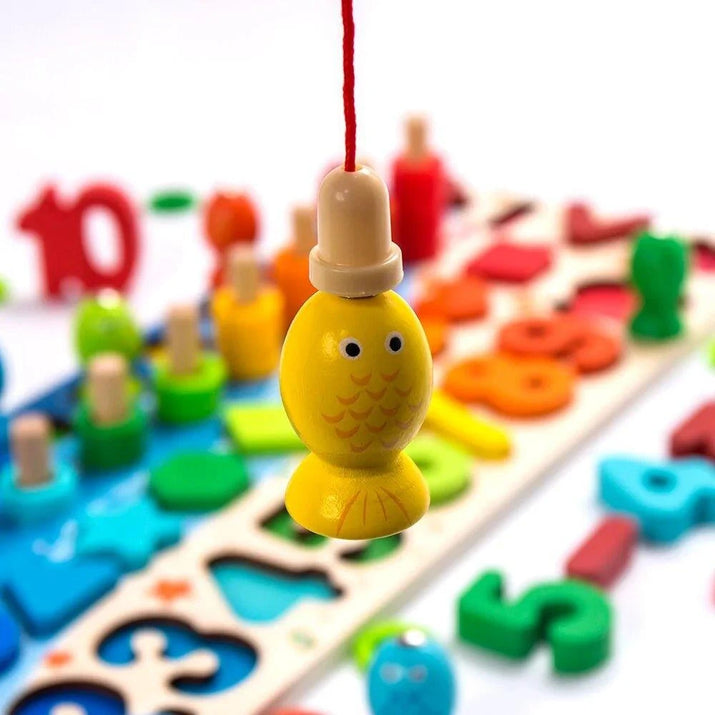 Montessori Wooden Geometric Puzzle for Kids: A Pathway to Enhanced Learning and Creativity! - Home Kartz