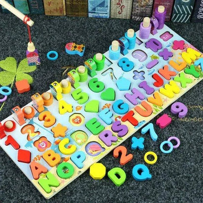 Montessori Wooden Geometric Puzzle for Kids: A Pathway to Enhanced Learning and Creativity! - Home Kartz