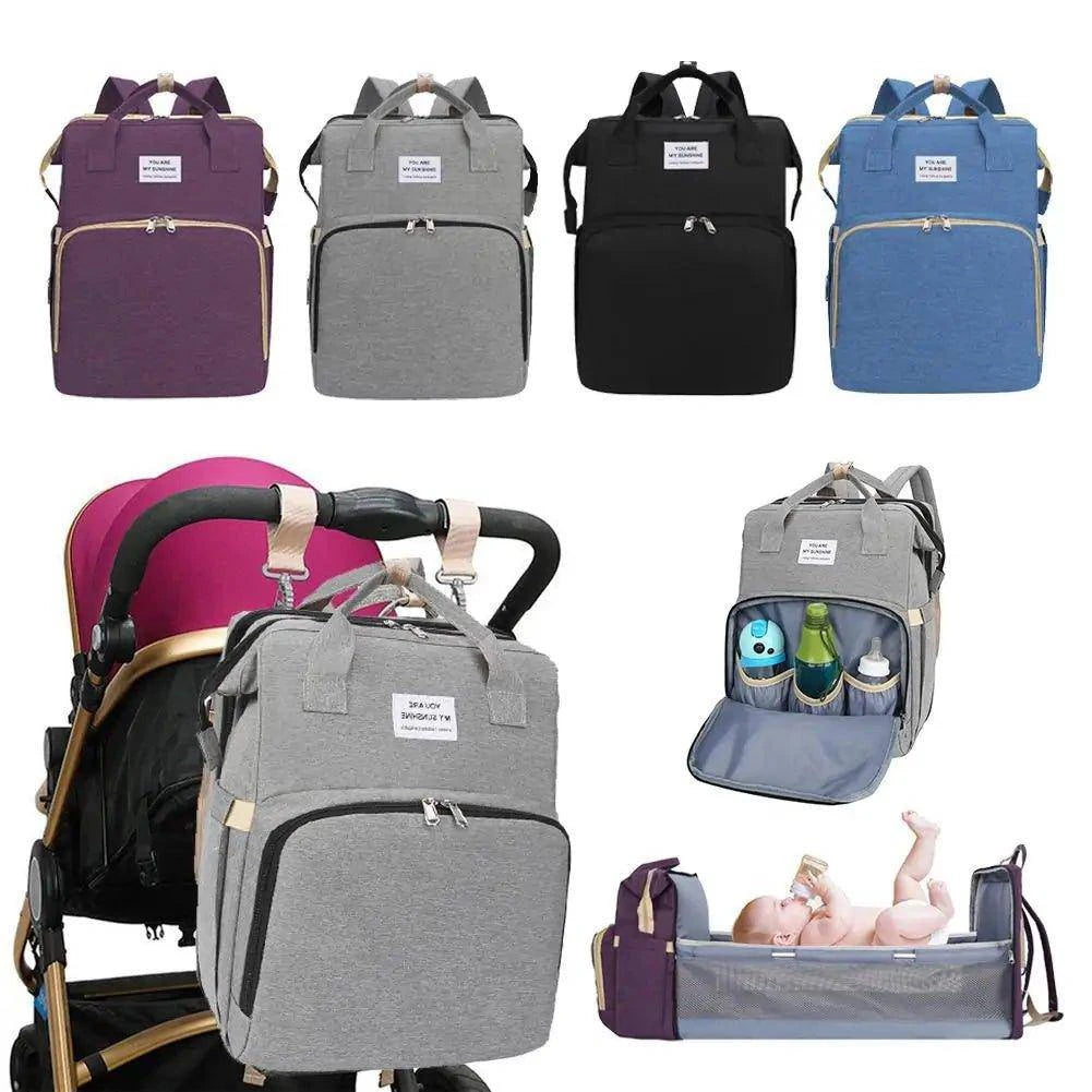🎒 Multifunctional Portable Diaper Bag | Ultimate Organization & Style for Moms on the Go 🍼 - Home Kartz