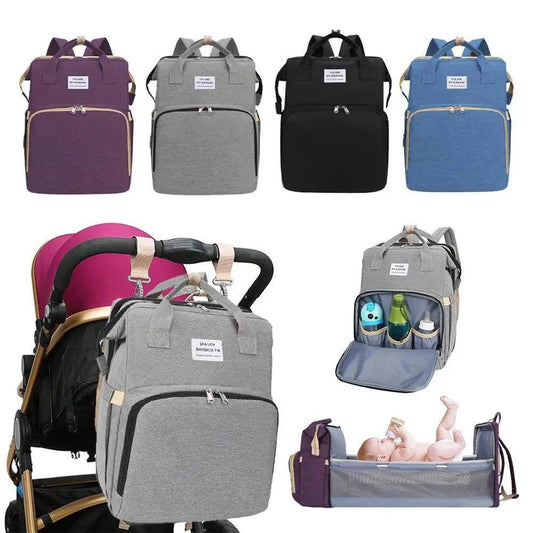 🎒 Multifunctional Portable Diaper Bag | Ultimate Organization & Style for Moms on the Go 🍼 - Home Kartz
