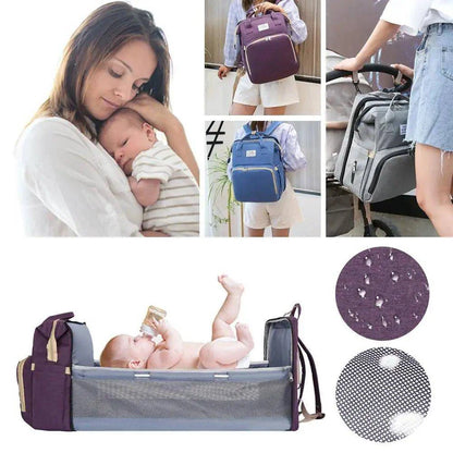 🎒 Multifunctional Portable Diaper Bag | Ultimate Organization & Style for Moms on the Go 🍼 - Home Kartz