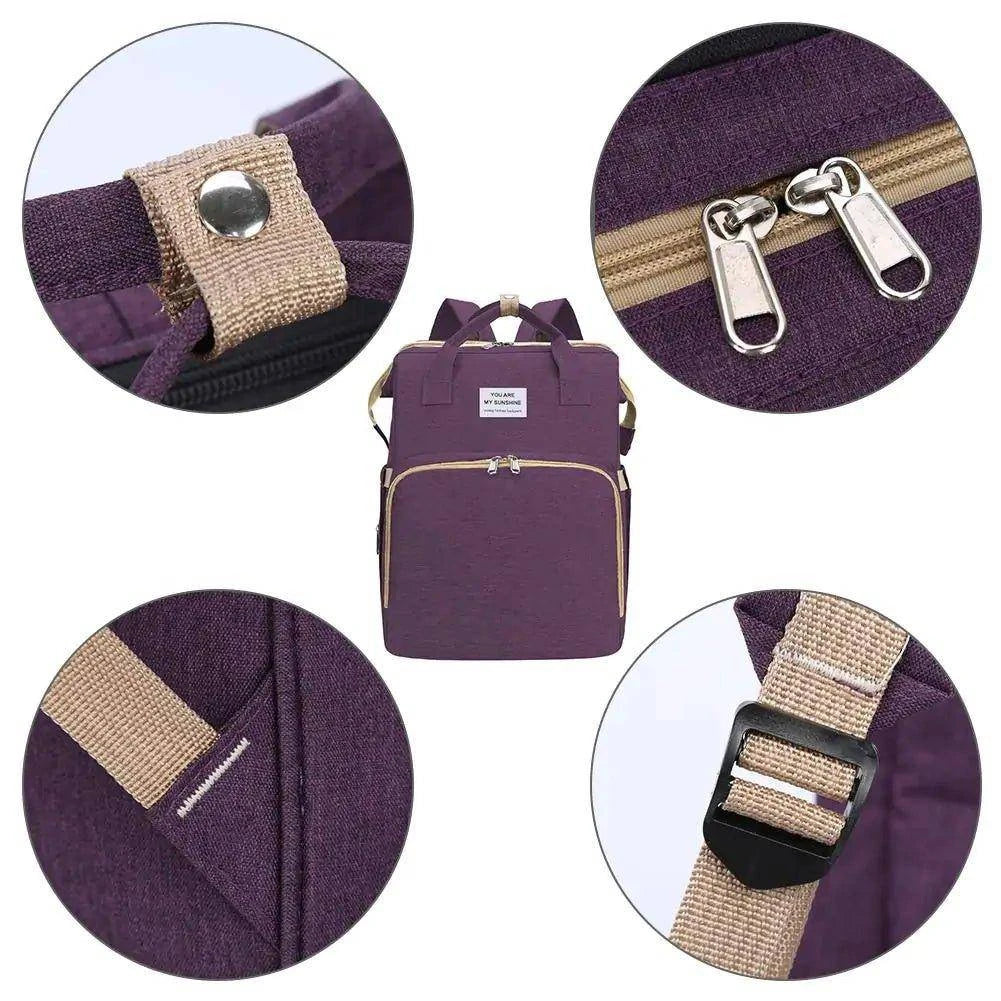 🎒 Multifunctional Portable Diaper Bag | Ultimate Organization & Style for Moms on the Go 🍼 - Home Kartz