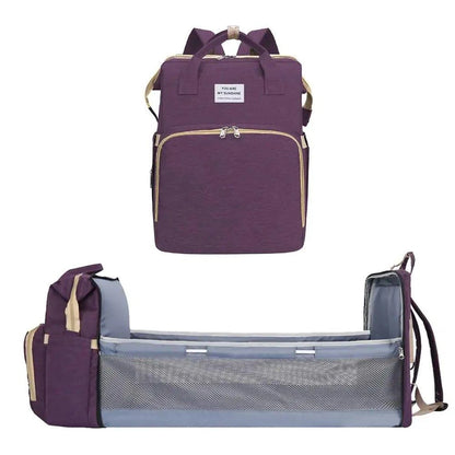 🎒 Multifunctional Portable Diaper Bag | Ultimate Organization & Style for Moms on the Go 🍼 - Home Kartz