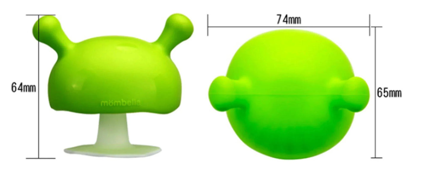 Mushroom Shape Baby Teether Stick - Soothe Teething Woes Safely! - Home Kartz