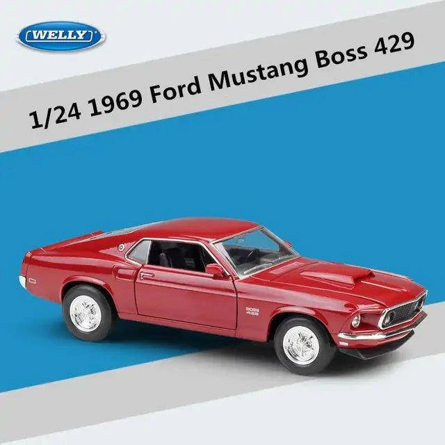 Unleash Excitement with the Mustang Boss 429 Alloy Sports Car Model - Home Kartz