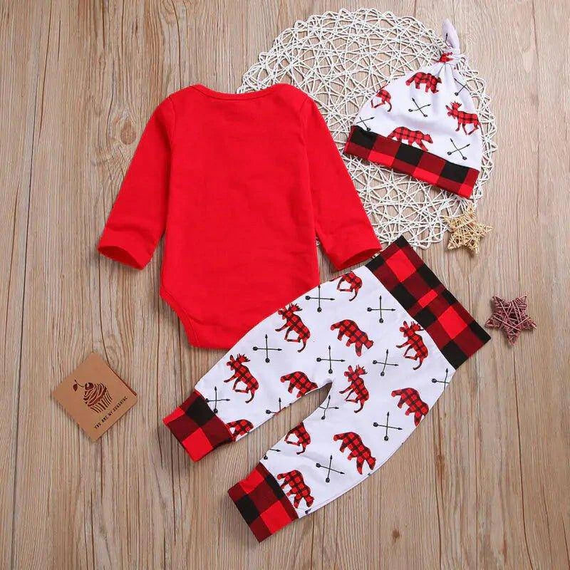Baby Boy My First Christmas Outfits: Festive, Cozy & Adorable Holiday Set - Home Kartz